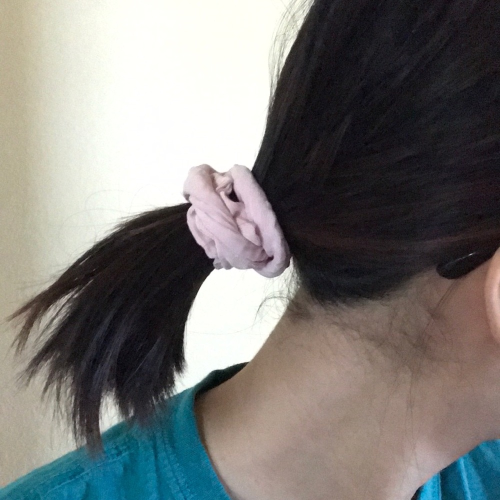 Pink Scrunchie - Picture 2 of 2